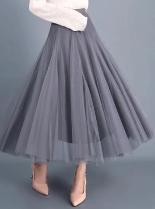 a-line-elegant-maxi-tulle-ankle-length-skirt