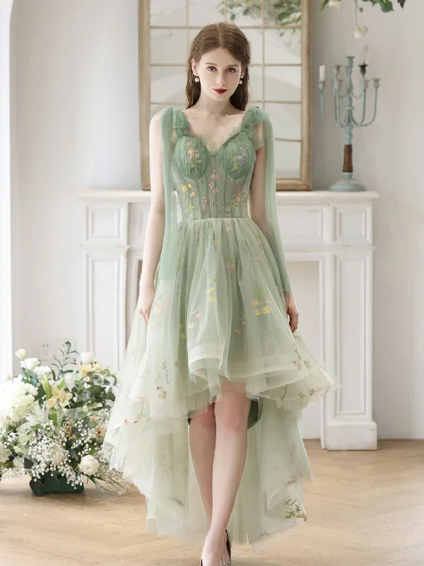 a-line-high-low-green-lace-short-prom-dress-green-lace-homecoming-dress