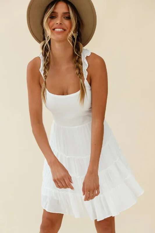 allegra-fluted-hem-lace-up-back-dress-white