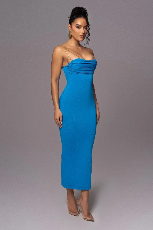 aqua-la-lune-drape-midi-dress