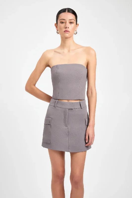 ariel-cargo-mini-skirt-charcoal