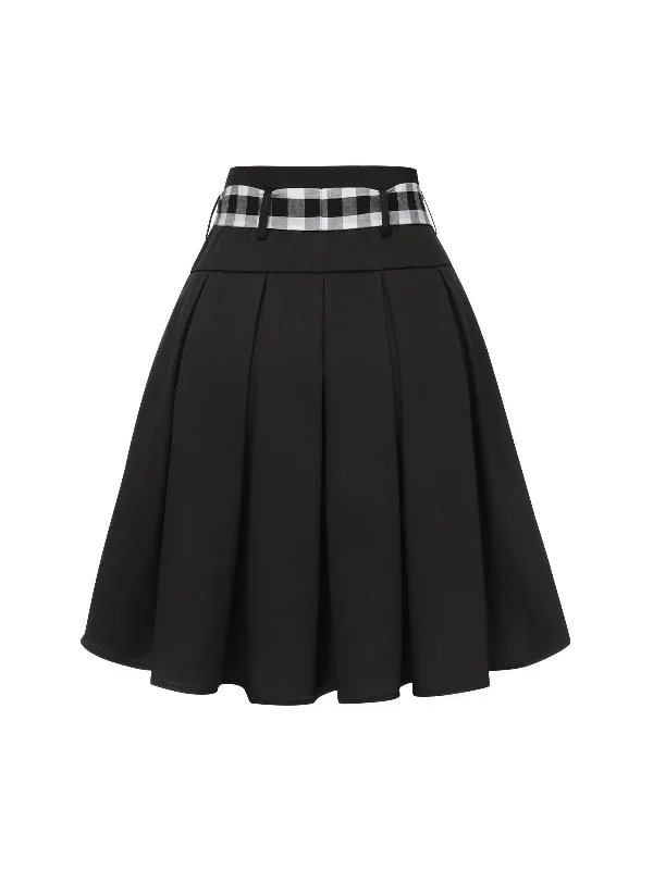 black-1950s-solid-umbrella-skirt-with-belt