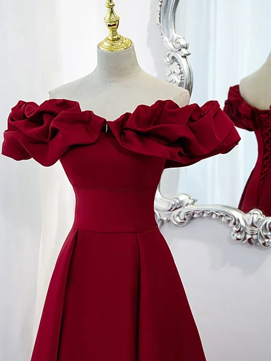 burgundy-a-line-off-shoulder-satin-short-prom-dress-burgundy-homecoming-dress