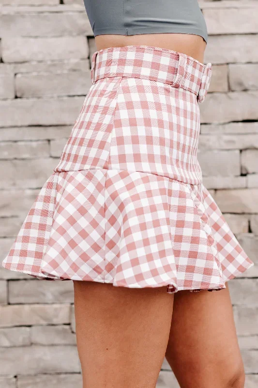 country-club-connections-belted-gingham-print-skort-mauve