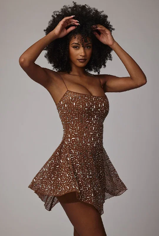 durrani-scoop-neck-mini-dress-with-sleeve-mocha