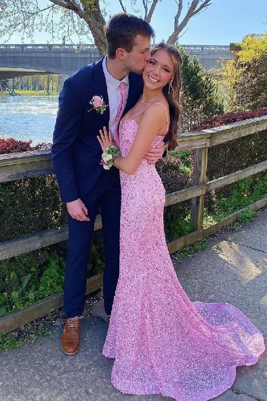 elegant-mermaid-sequin-pink-long-prom-dresses-formal-dress-1