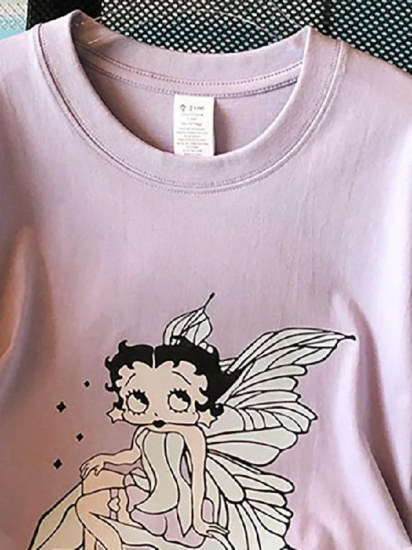 fairy-cartoon-print-tee