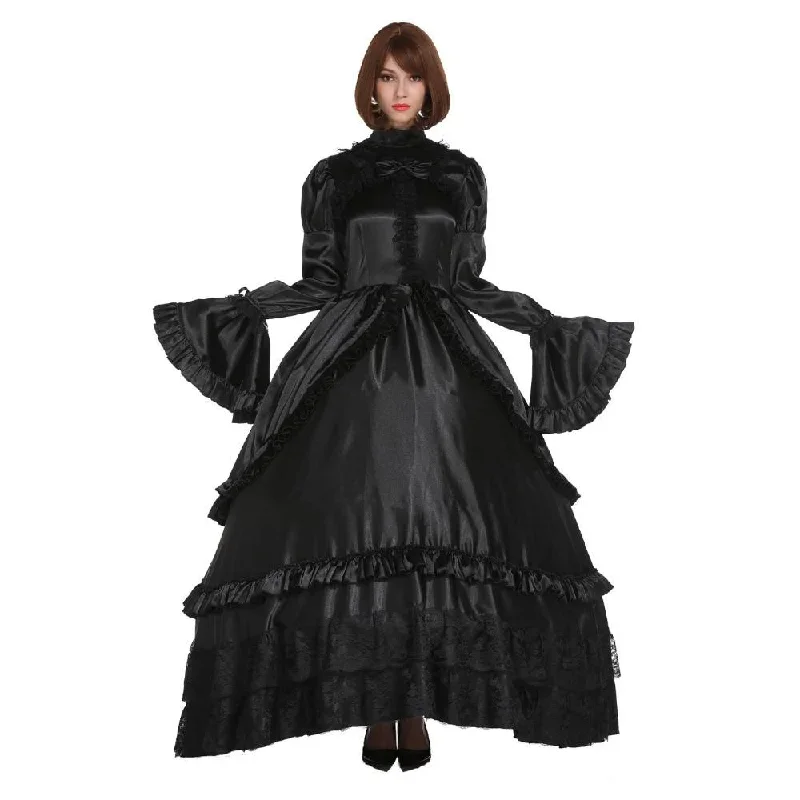 Gothic Lockable Sissy Dress