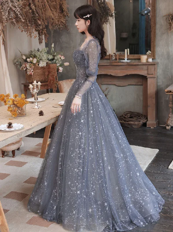 gray-blue-tulle-lace-long-prom-dress-gray-tulle-lace-evening-dress