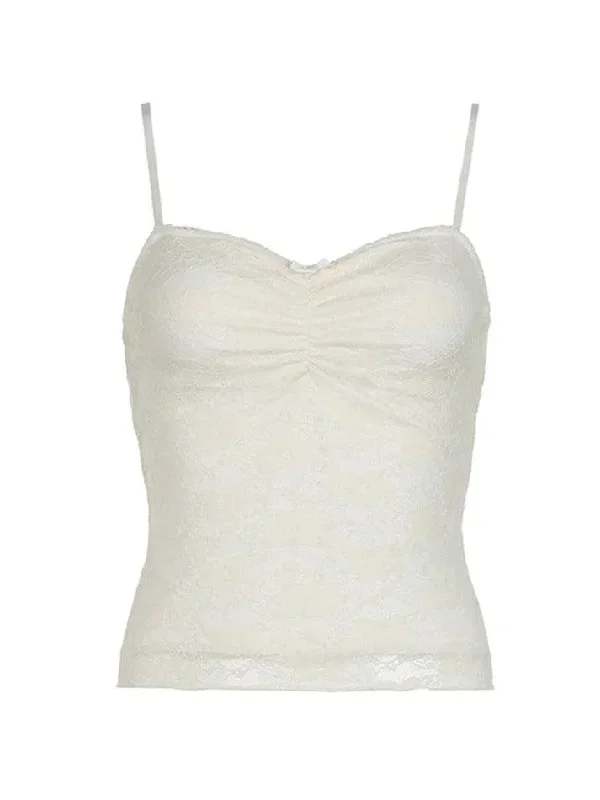 guipure-lace-ruched-cami-top