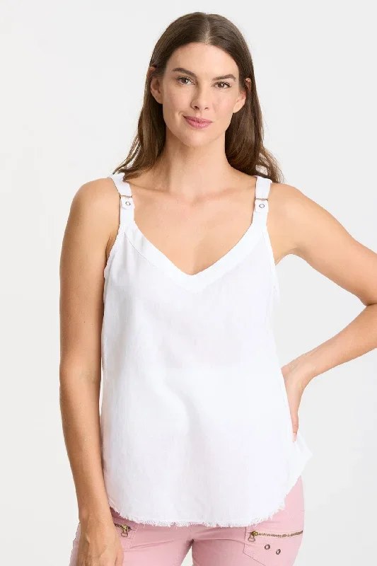 Linen Theroux Tank