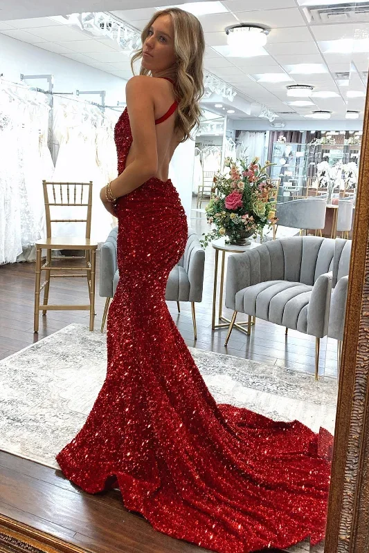 mermaid-v-neck-crossed-back-sequins-sweeping-long-prom-dress