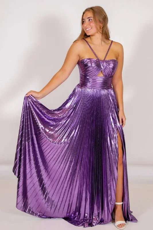 metallic-keyhole-spaghetti-strap-long-prom-dress-with-slit