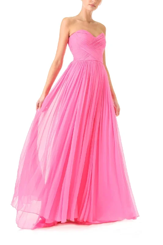 pink-chiffon-sweetheart-strapless-gown