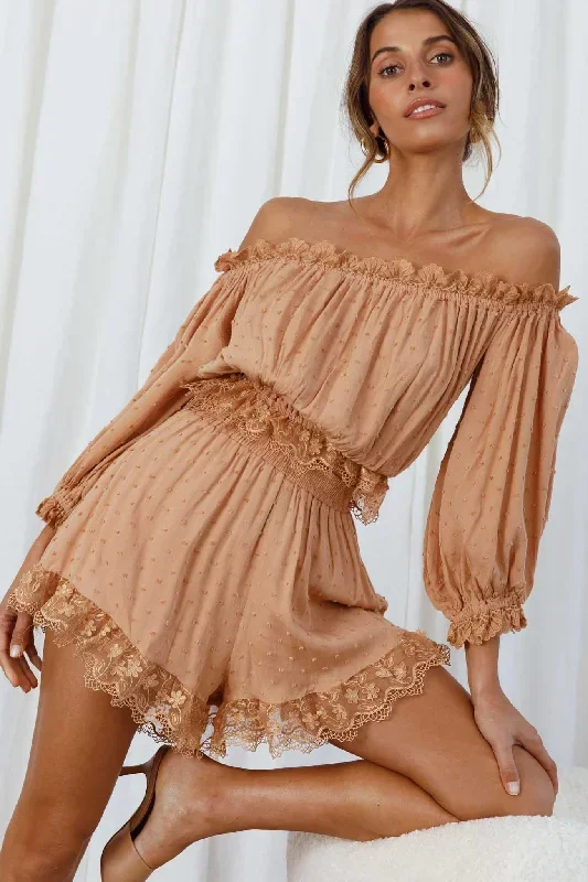 romilly-scalloped-lace-trim-off-shoulder-top-tan