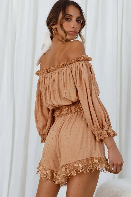 romilly-scalloped-lace-trim-off-shoulder-top-tan