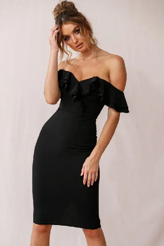 rossi-ruffled-off-the-shoulder-bodycon-dress-black