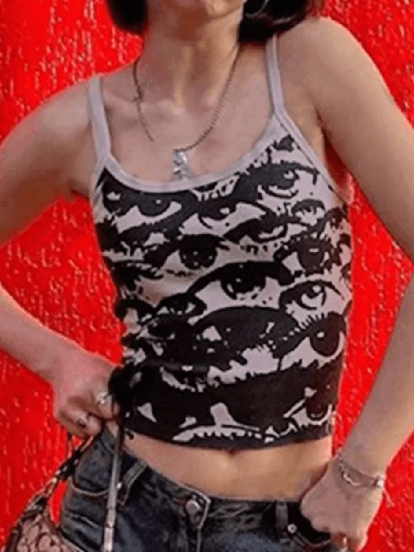 screen-eye-print-crop-cami-top