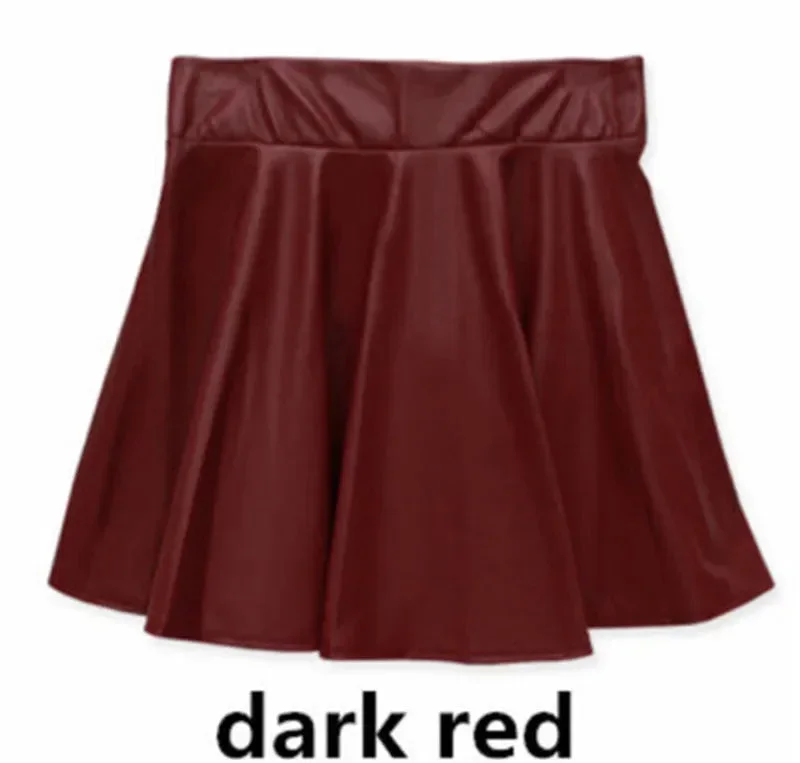 sexy-slim-pu-leather-high-waist-short-mini-pleated-party-faux-leather-skater-flare-pleated-skirts