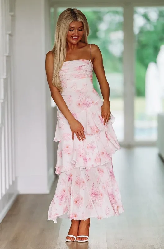 Show You The Way Maxi Dress - Blush Pink