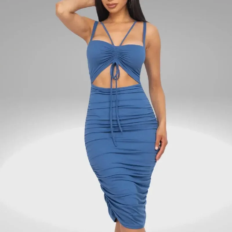 Lydia Bodycon Dress w/ Ruching